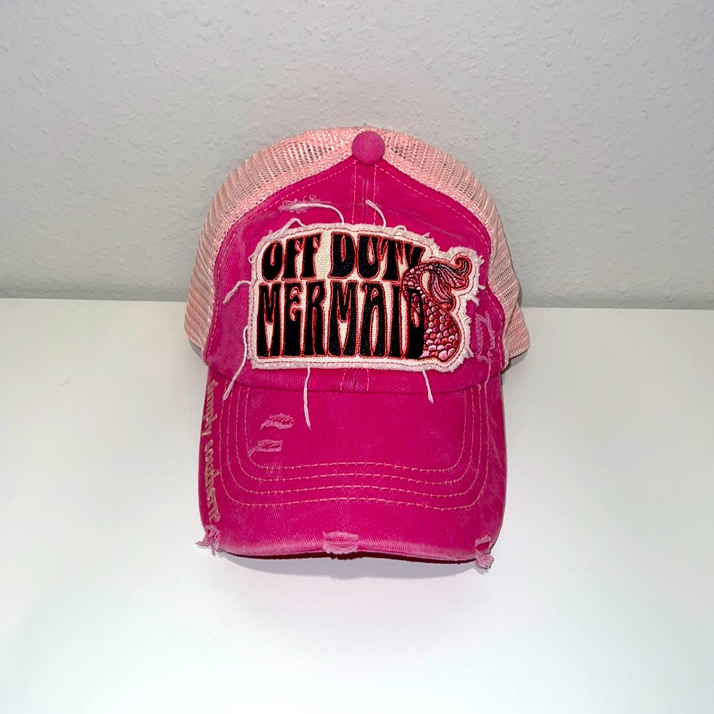 💞Simply Southern Ponytail/Trucker Mermaid Hat